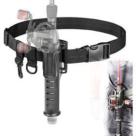 Adjustable Fishing Belt With Buckle; Waist Fishing Pole Rod Holder For Outdoor Freshwater Saltwater Adjustable Fishing Belt With Buckle; Waist Fishing Pole Rod Holder For Outdoor Freshwater Saltwater
